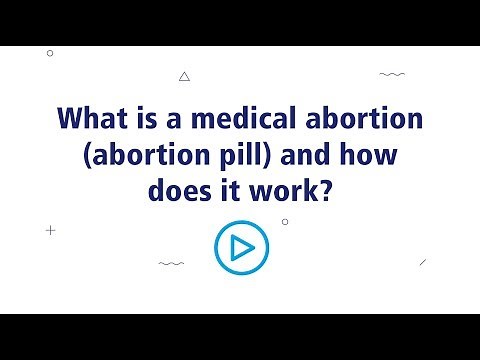 How does medical abortion aka the abortion pill work?