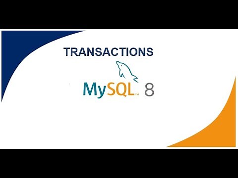 18 - Transactions In MySQL 8 | MySQL DBA Tutorial | MySQL 8 DBA Tutorial
