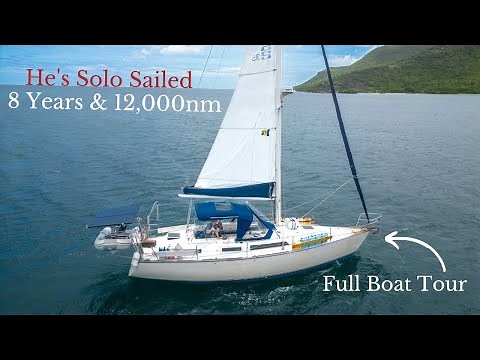 Best Sailboat For Solo Sailing {Budget Liveaboard Cruiser} [Capable & Affordable 35' $ailboat]