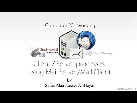 How to use hMailServer with Squirrelmail and Thunderbird (Client/Server processes)
