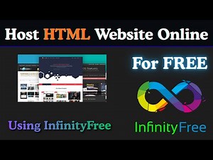 Host Your HTML Website Online for FREE Using InfinityFree – Beginner Friendly