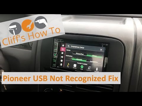 Pioneer USB Fix: USB Not Recognized