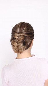 194K views · 1.1K reactions | Fishtail Braid Updo for Medium Hair! | Another Day Another Braid | Facebook