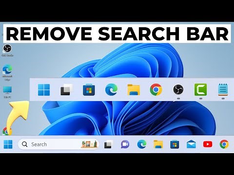 How to Remove Search Bar on Windows 11 2025
