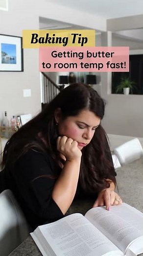 How to soften butter quickly - without melting it!