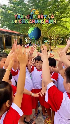 Children's song This Earth is Ours with Super Cute Class 2 | My Huong Kindergarten