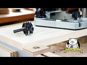 Router sled | Verifying the cutting quality of 2+2 flute design router bit (subtitle explanation)