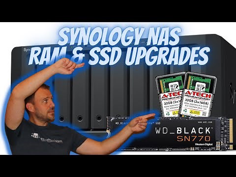 How to Upgrade RAM & SSD Cache Drives in a Synology NAS