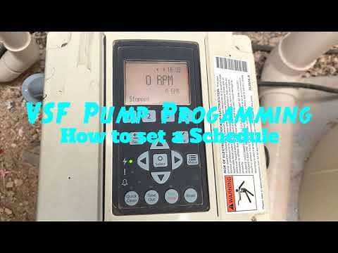 IntelliFlo VSF GPM Scheduling