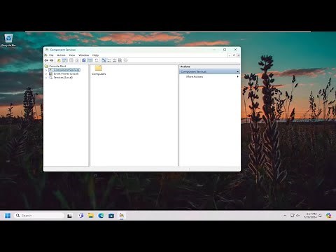 How to Open Component Services in Windows 11/10 [Guide]