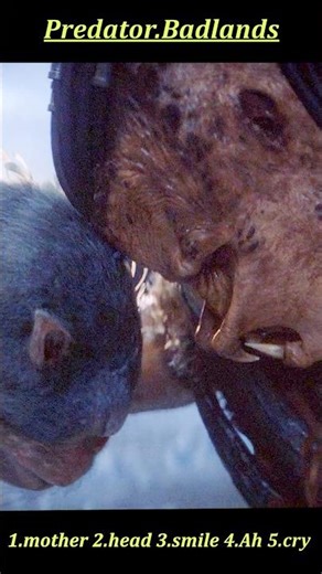 Predator: Badlands (2025) | A Mother’s Final Goodbye — Dirk & Bud Hold On Tight 😢🔥