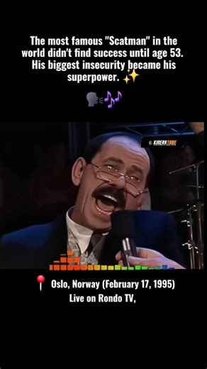 Scatman John Live at Rondo TV, Oslo 1995 (How His Biggest Insecurity Became a Superpower!) 🤯🎤✨🗣🎶🫶