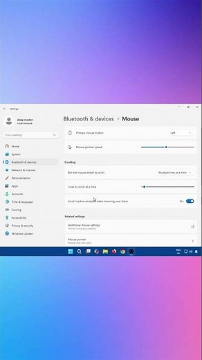 Adjust Your Mouse Speed for Better Control – Windows 10/11 Tutorial #MouseSpeed #AdjustMouseSpeed
