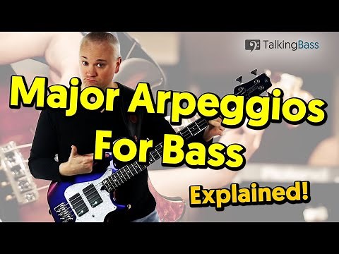 Major Arpeggios For Bass Guitar - How To REALLY Learn Them!