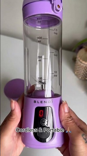 Unboxing the BLENDi Pro+ Portable Blender