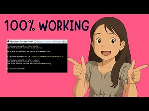 EASY FIX For Print Spooler Service Not Running After Update - SOLVED