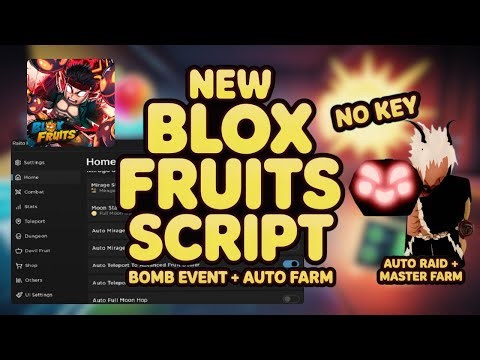 [💣NEW BOMB UPDATE] Blox Fruits Script (2025) – Auto Farm, Sea Event, Auto Raid, Mastery & More!