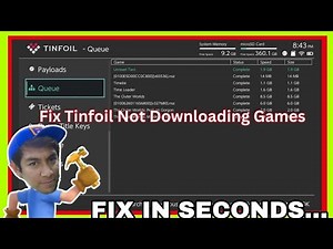 Tinfoil Not Downloading Games FIXED! ✅