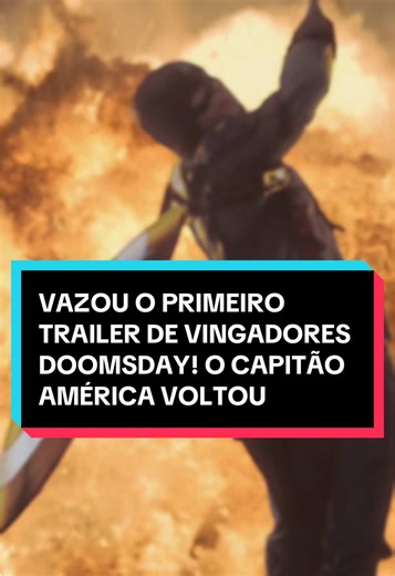 VAZOU O PRIMEIRO TRAILER DE VINGADORES: DOOMSDAY!! O Steve Rogers voltou! O Capitão América tá de volta! #vingadores #avengers #steverogers #capitaoamerica #captainamerica