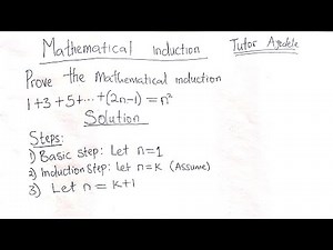 Mathematical Induction Explained: Step-by-Step Proof #MathematicalInduction