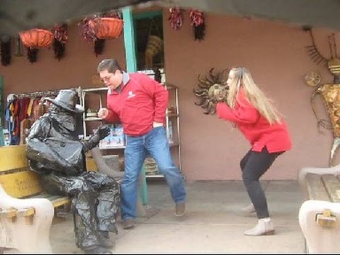 STATUE PRANKS, INCREDIBLE REACTIONS