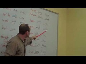 grammar channel - 100 irregular verbs