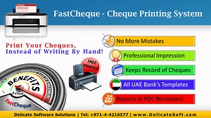 Best Cheque Printing Software in Dubai | Cheque Printer UAE