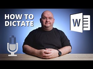How To Dictate In Microsoft Word