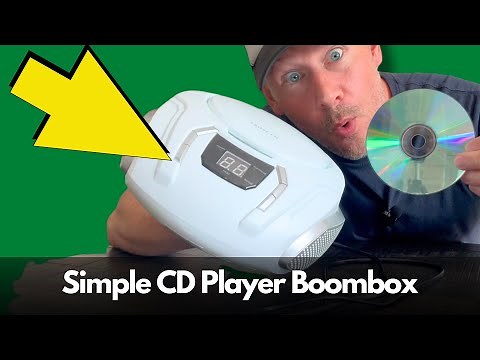 Proscan Elite CD Player with AM/FM Radio Boombox review