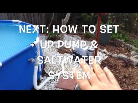 How To Setup An Intex Saltwater Pool Pump