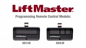 How to Program LiftMaster's 891LM and 893LM Remote Controls to a Garage Door Opener