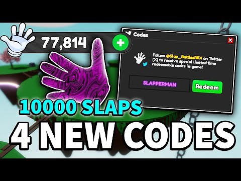*NEW* WORKING ALL CODES FOR Slap Battles IN 2024 SEPTEMBER! ROBLOX Slap Battles CODES