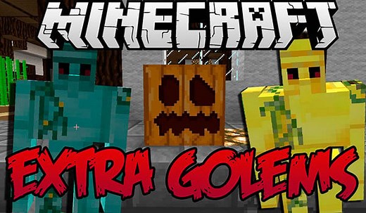 Extra Golems Mod Para Minecraft 1.19.2, 1.18.2, 1.17.1, 1.16.5, 1.15.2, 1.14.4, 1.13.2, 1.12.2, 1.10.2, 1.9.4, 1.8.9 - ZonaCraft