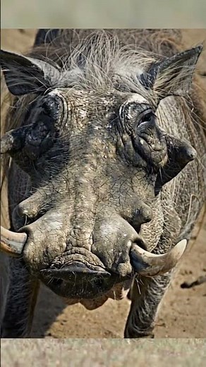 The Common Warthog Savanna Survivor Amazing Facts #trending