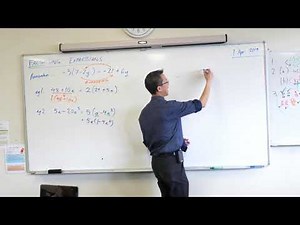 Factorising Expressions