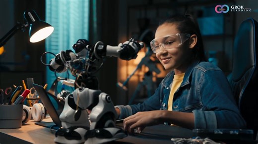 🌟 From Mental Math to Tech Innovator 🌟 Step into the Future with Grok Learning (USA) & ALOHA Bangladesh. Your child is already a math whiz. Now imagine transforming that number sense into real-world innovation! 💭 Picture them: ✨ Building their very own robot ✨ Automating a smart fan at home ✨ Designing a 3D gadget that actually works Yes-while still in school! 🚀 Welcome to GROVATOR! The world’s first Cloud-Native Innovation Learning Platform by Grok Learning (USA) - now in Bangladesh, powere