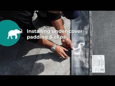 How to Install Under-Cover Padding and Clips on a LOOP-LOC Safety Pool Cover