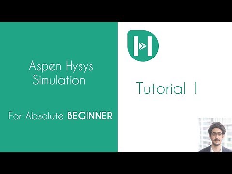 Aspen Hysys Simulation V11 For Absolute Beginner I Tutorial 1 I CEE
