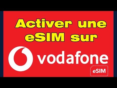 How to activate a Vodafone eSIM