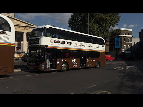 *BAKERLOOP* Exclusive: Journey on BL1 to Waterloo Station| Go-Ahead London Ee45 LF20 XNP