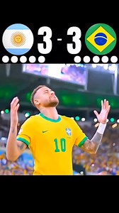 Argentina vs Brazil || Panelty shootout ||🤯🔥 imaginary 2026🥶#football #argentina #brazil