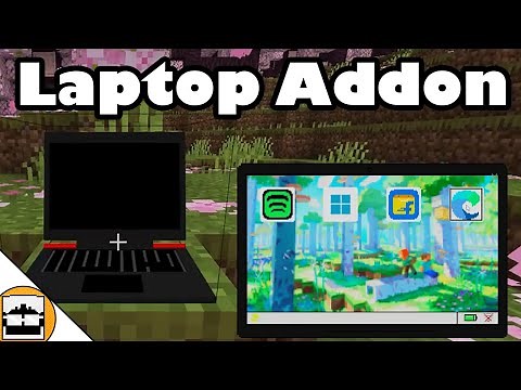 Working Laptop Addon for Minecraft Bedrock... Kinda...