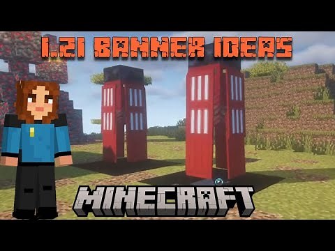 10 Fancy Banner Designs in Minecraft 1.21 (with Flow and Guster)