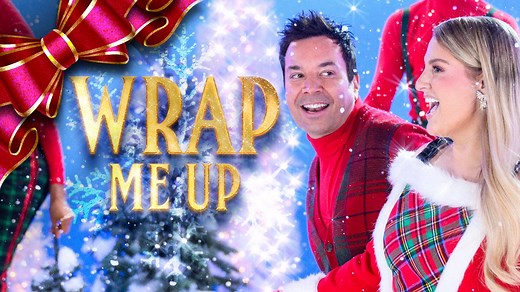Jimmy Fallon & Meghan Trainor - Wrap Me Up (Official Music Video) | The Tonight Show Starring Jimmy Fallon