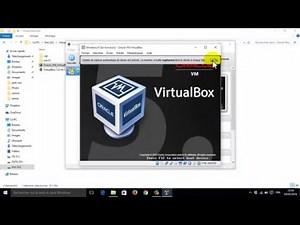 Installer Oracle VirtualBox Machine and installer le système de votre choix