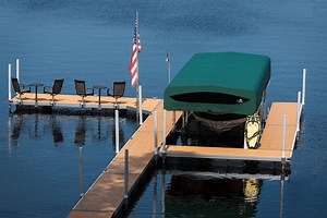 The world first truly modular floating dock.