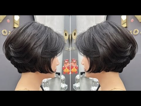 How to Cut and Style a Layered Bob Step by Step Guide | Pro Hair Cutting Tips for Women