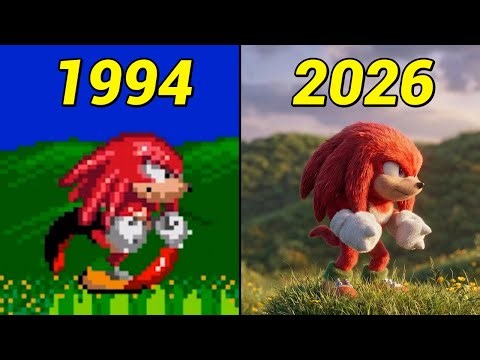 (NEW) Evolution of Knuckles in Games (1994-2026)