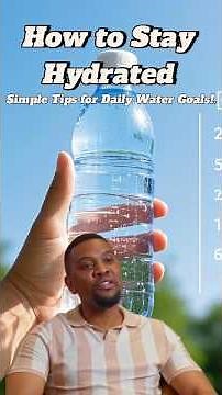 How to Stay Hydrated: Simple Daily Water Intake Tips for Better Health.