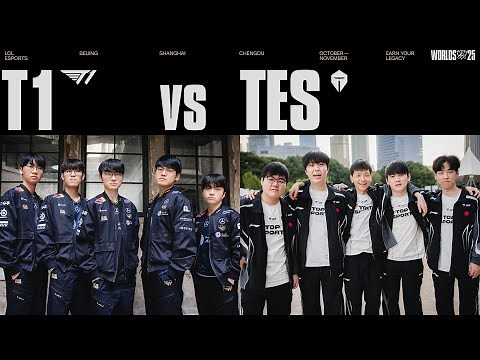 T1 vs TES | WORLDS 2025 | Semifinal